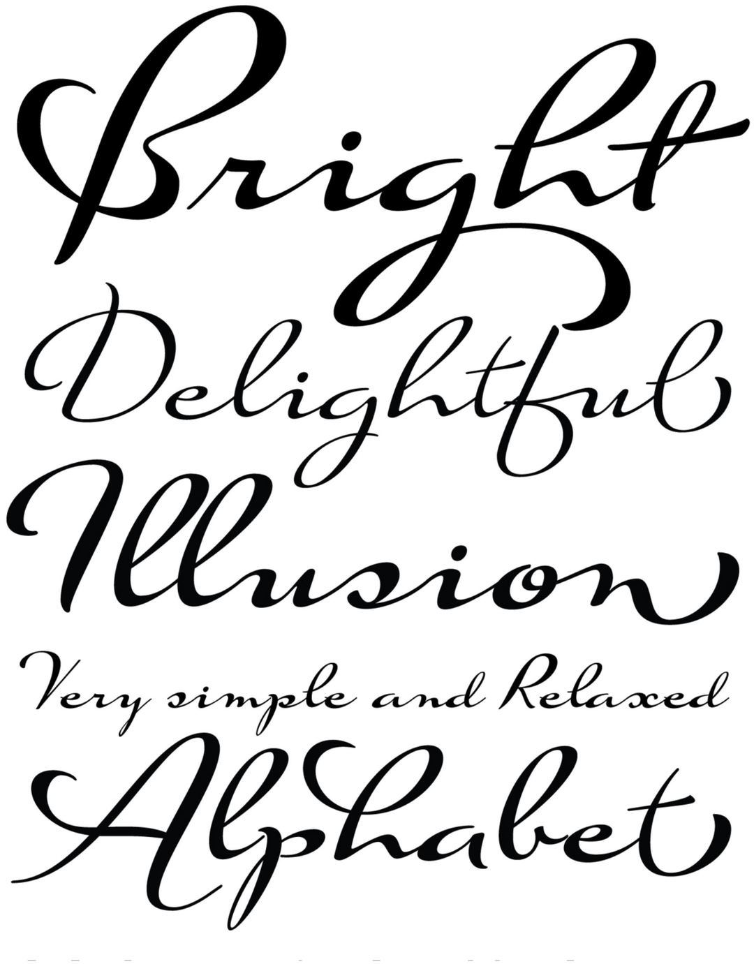 Specimen Suave Script Pro