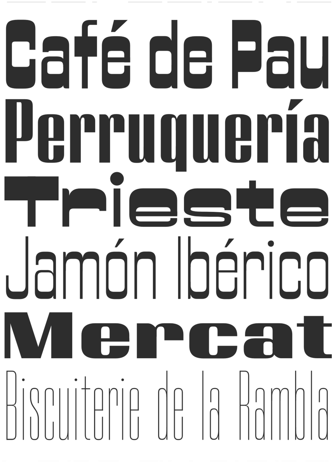 Specimen Varietta
