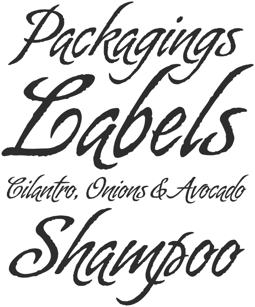 Specimen Almond Script