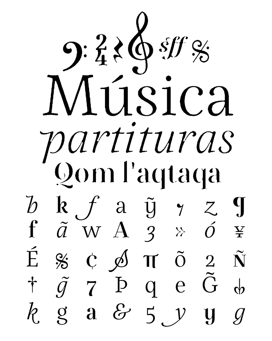 Espécimen Tipográfico