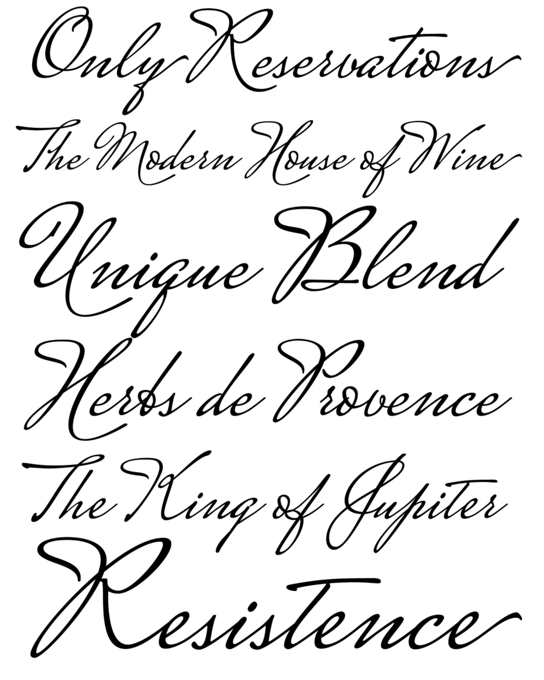 Specimen Mrs Saint-Delafield Pro