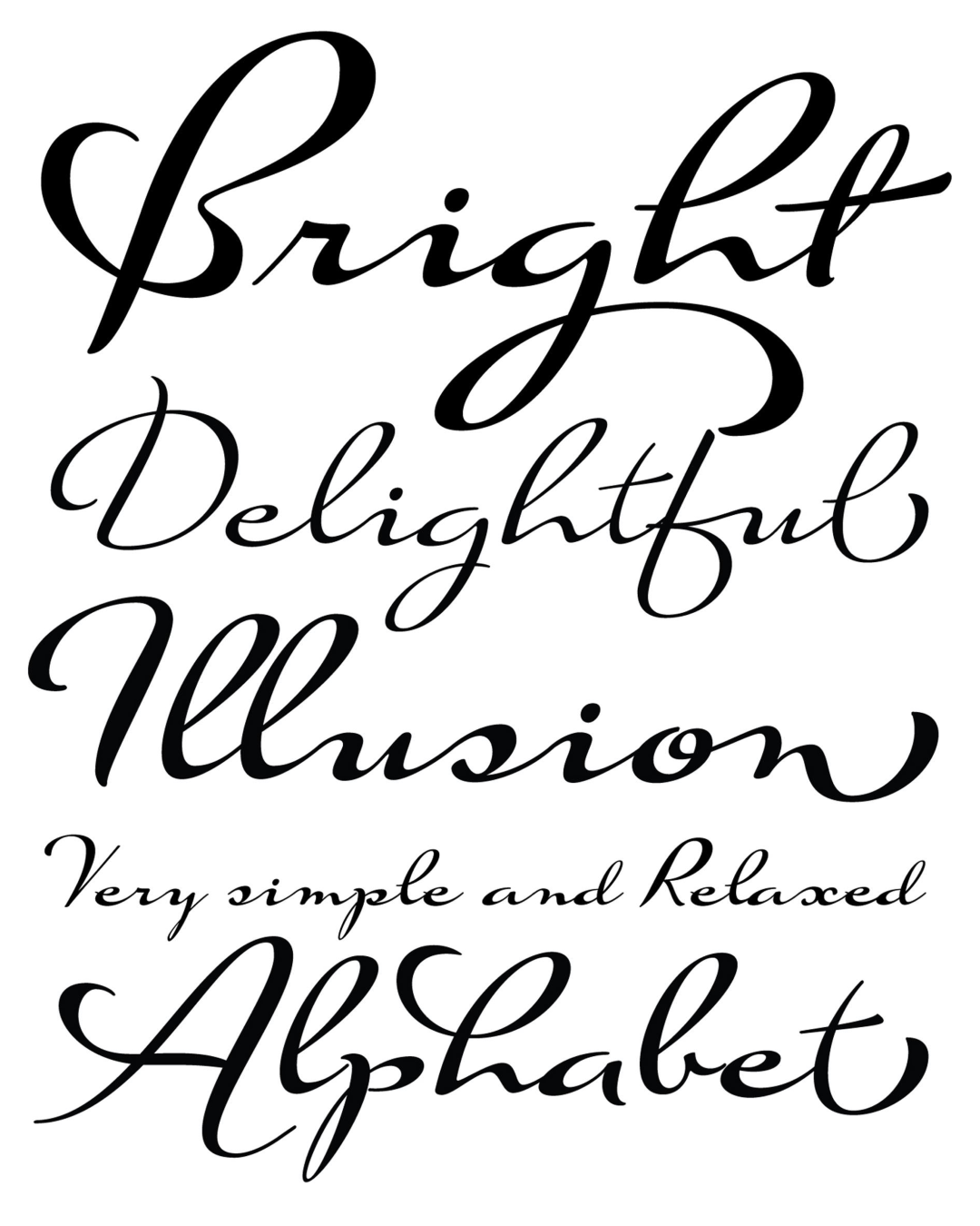 Specimen Suave Script Pro