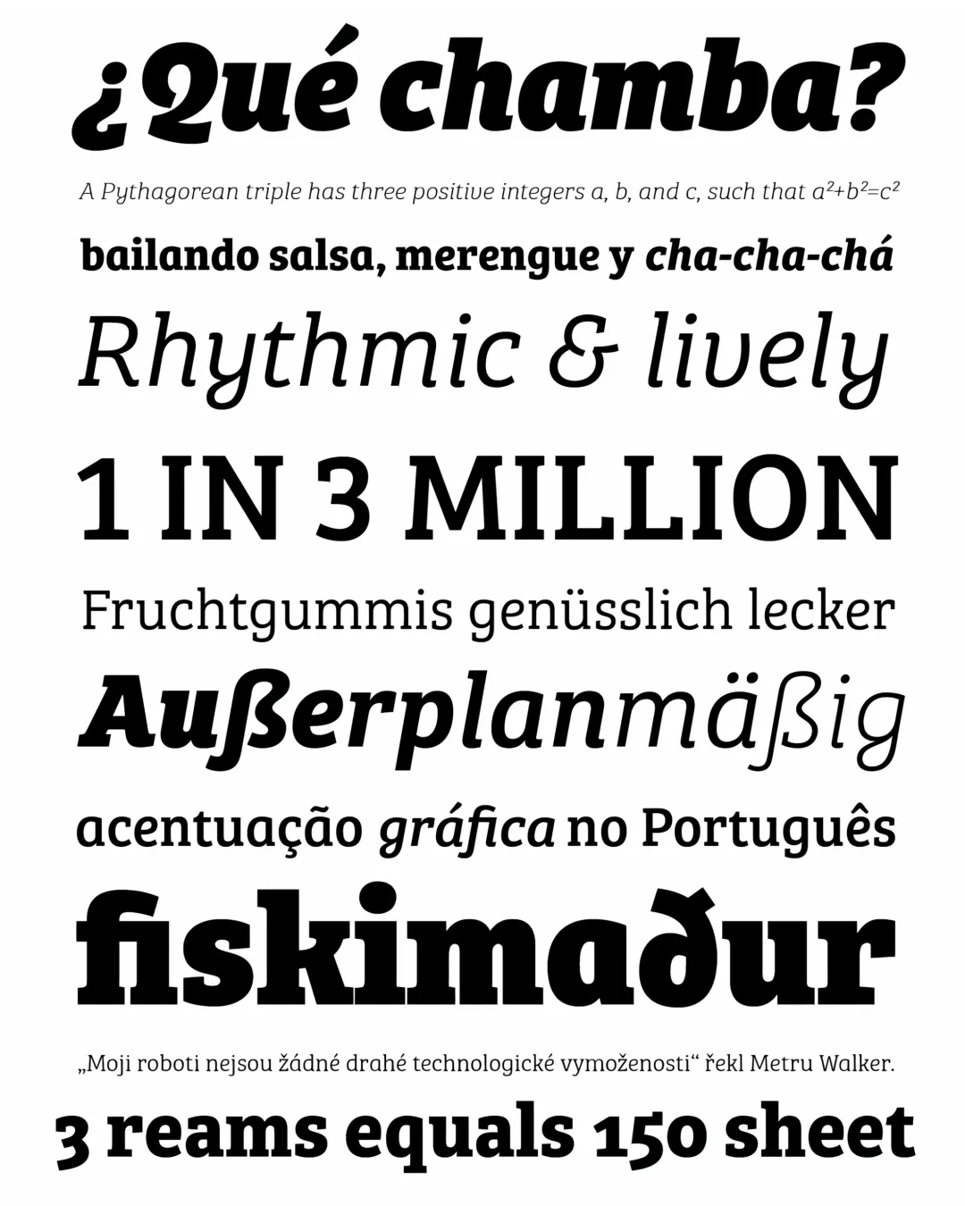 Espécimen Tipográfico