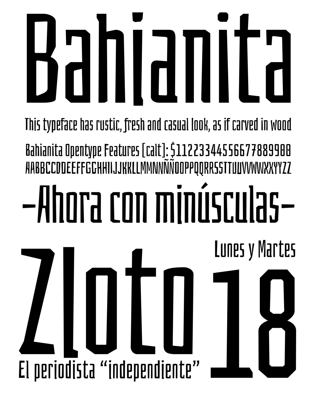 Espécimen Tipográfico