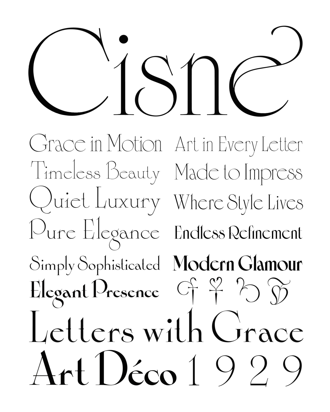 Specimen Cisne
