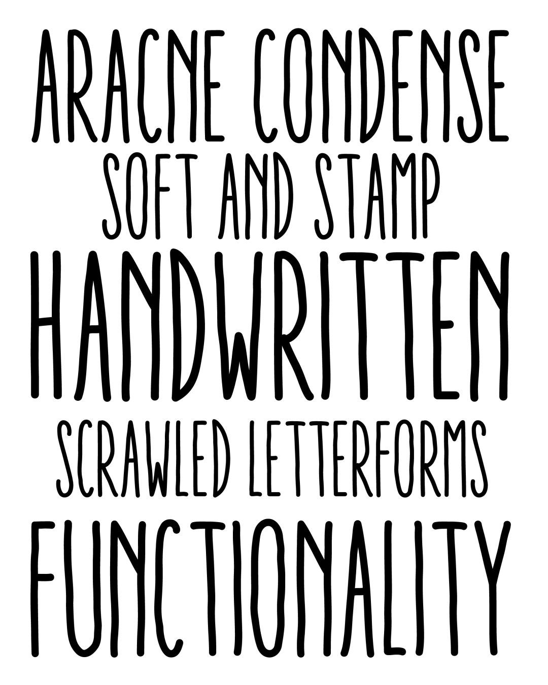 Specimen Aracne Ultra Condensed