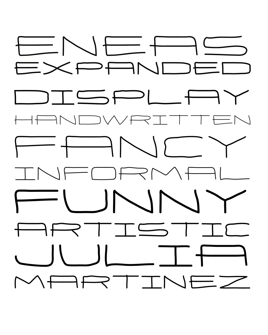 Specimen Eneas Expanded