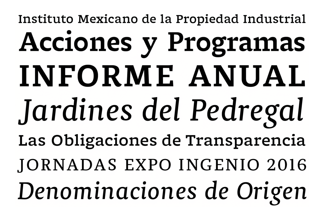 Espécimen Tipográfico