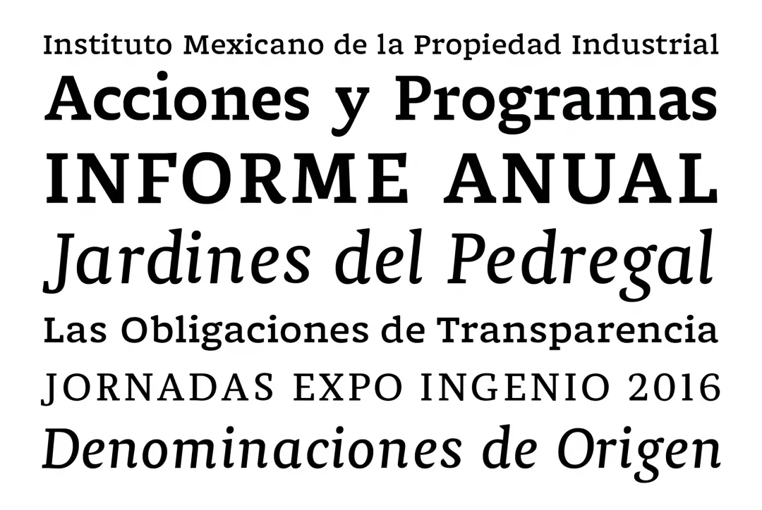 Espécimen Tipográfico