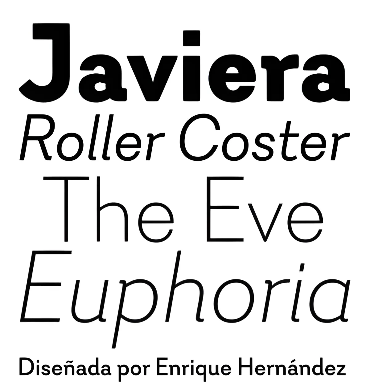 Espécimen Tipográfico