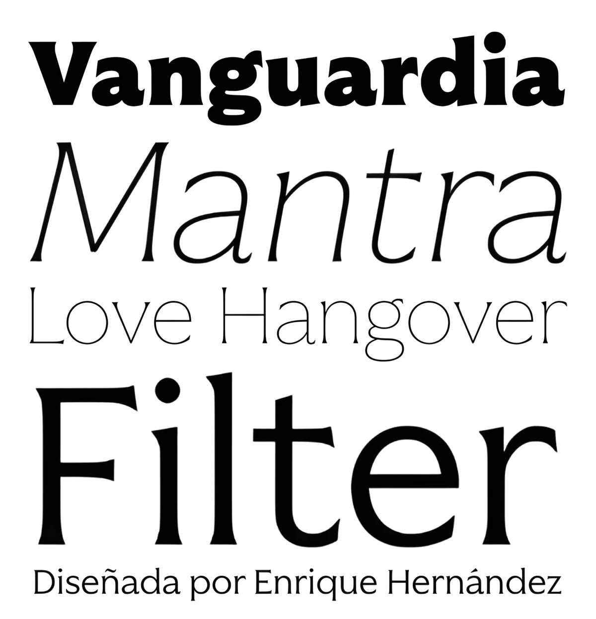 Espécimen Tipográfico
