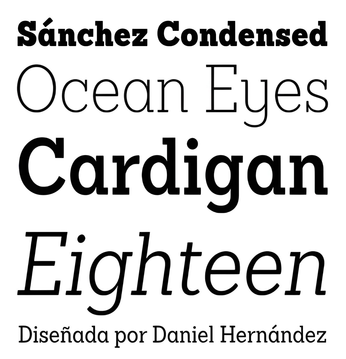 Espécimen Tipográfico
