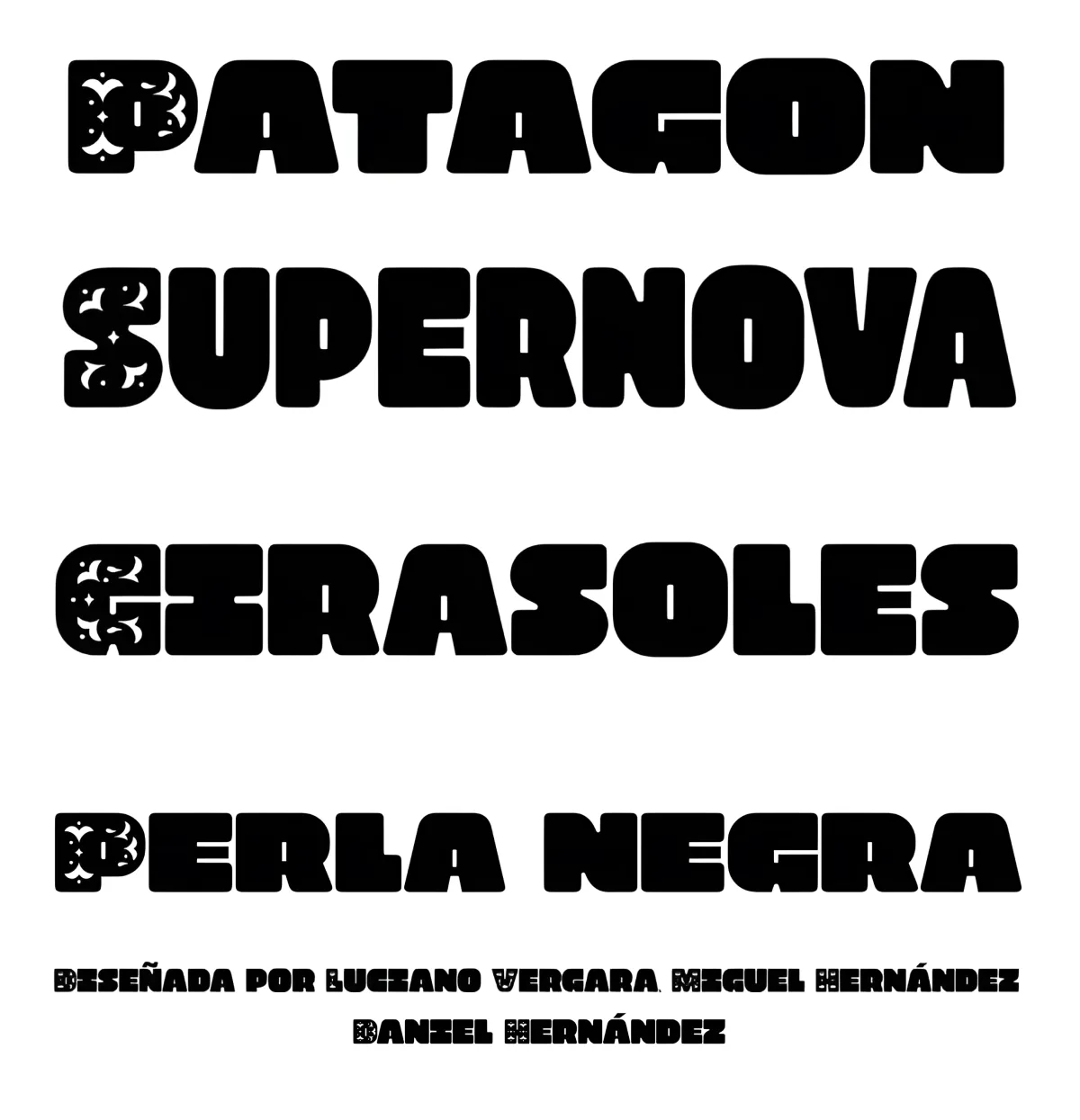 Espécimen Tipográfico