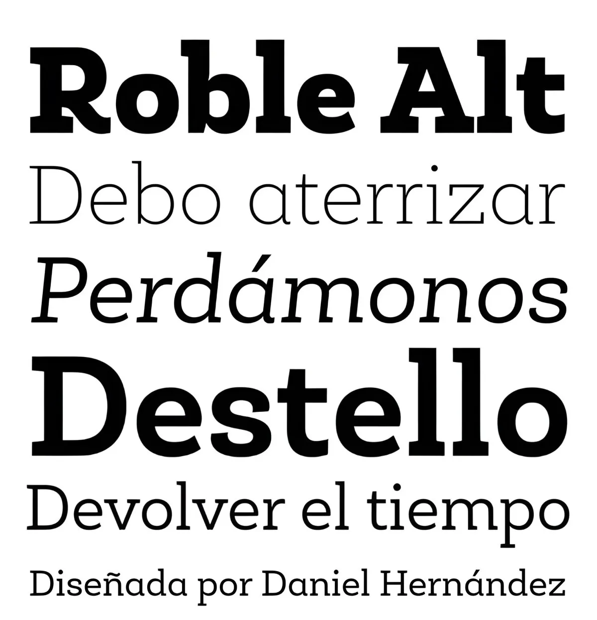 Espécimen Tipográfico