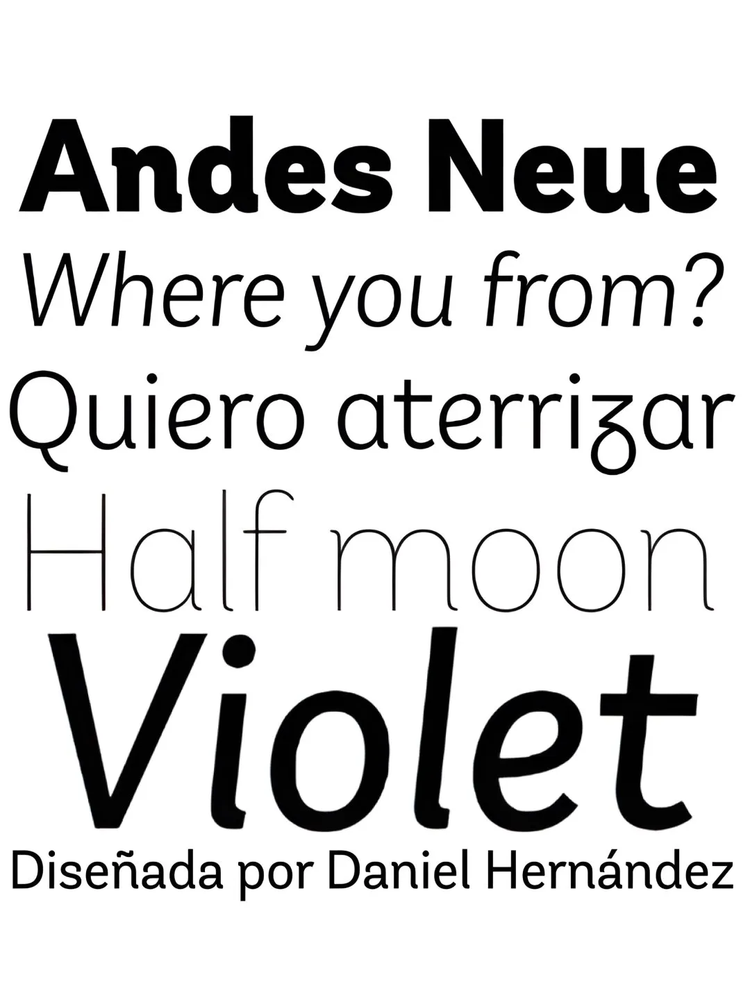 Espécimen Tipográfico