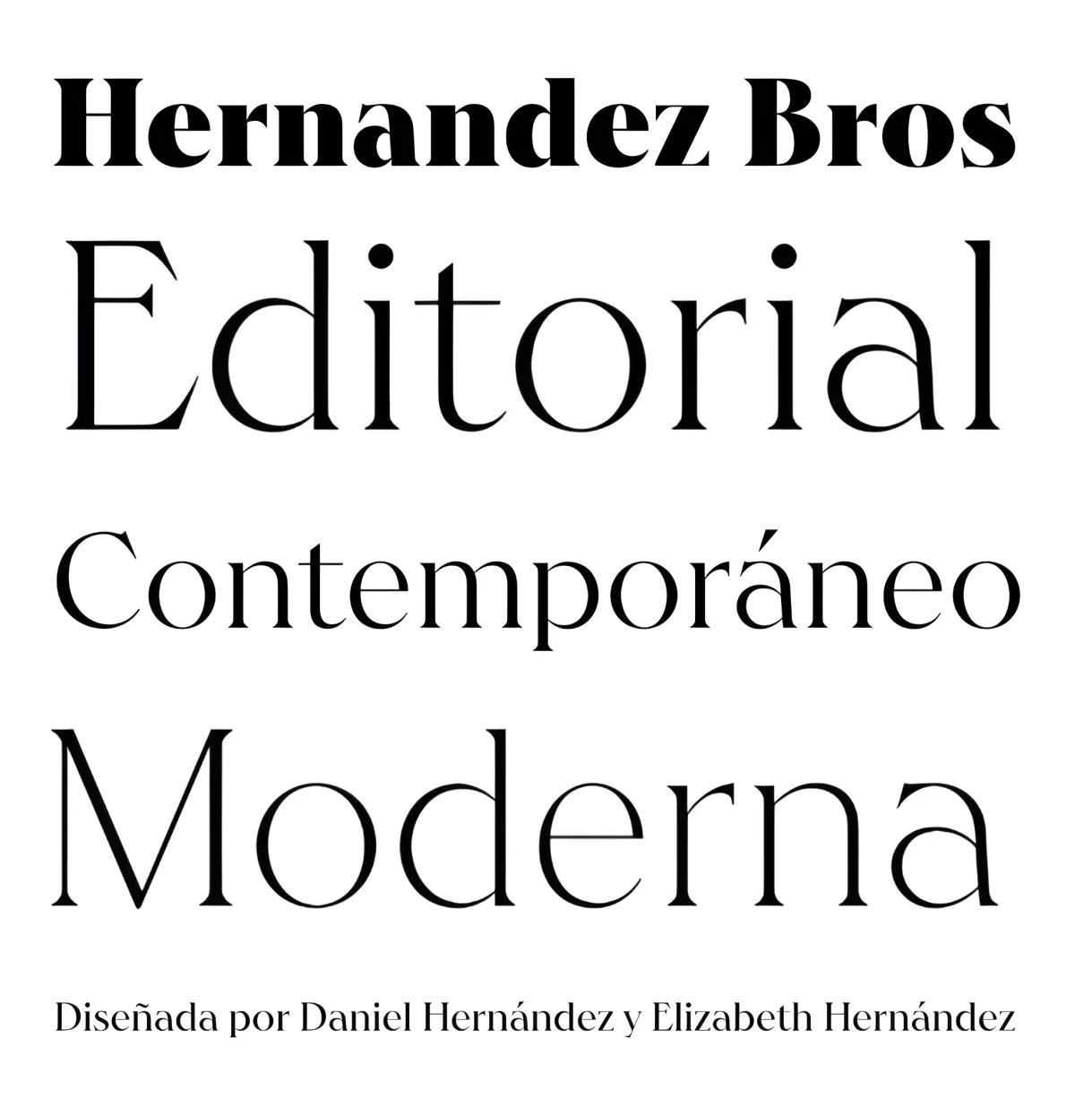 Espécimen Tipográfico