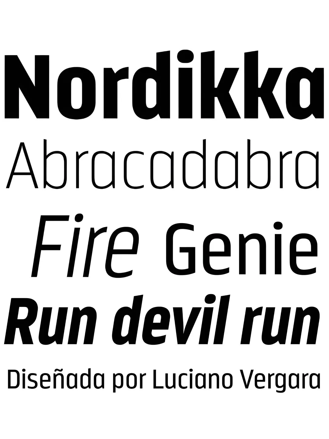 Espécimen Tipográfico