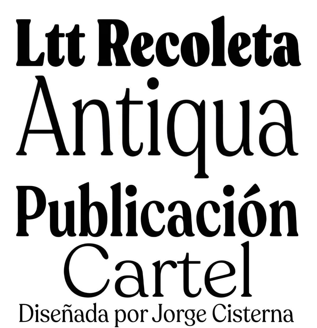 Espécimen Tipográfico