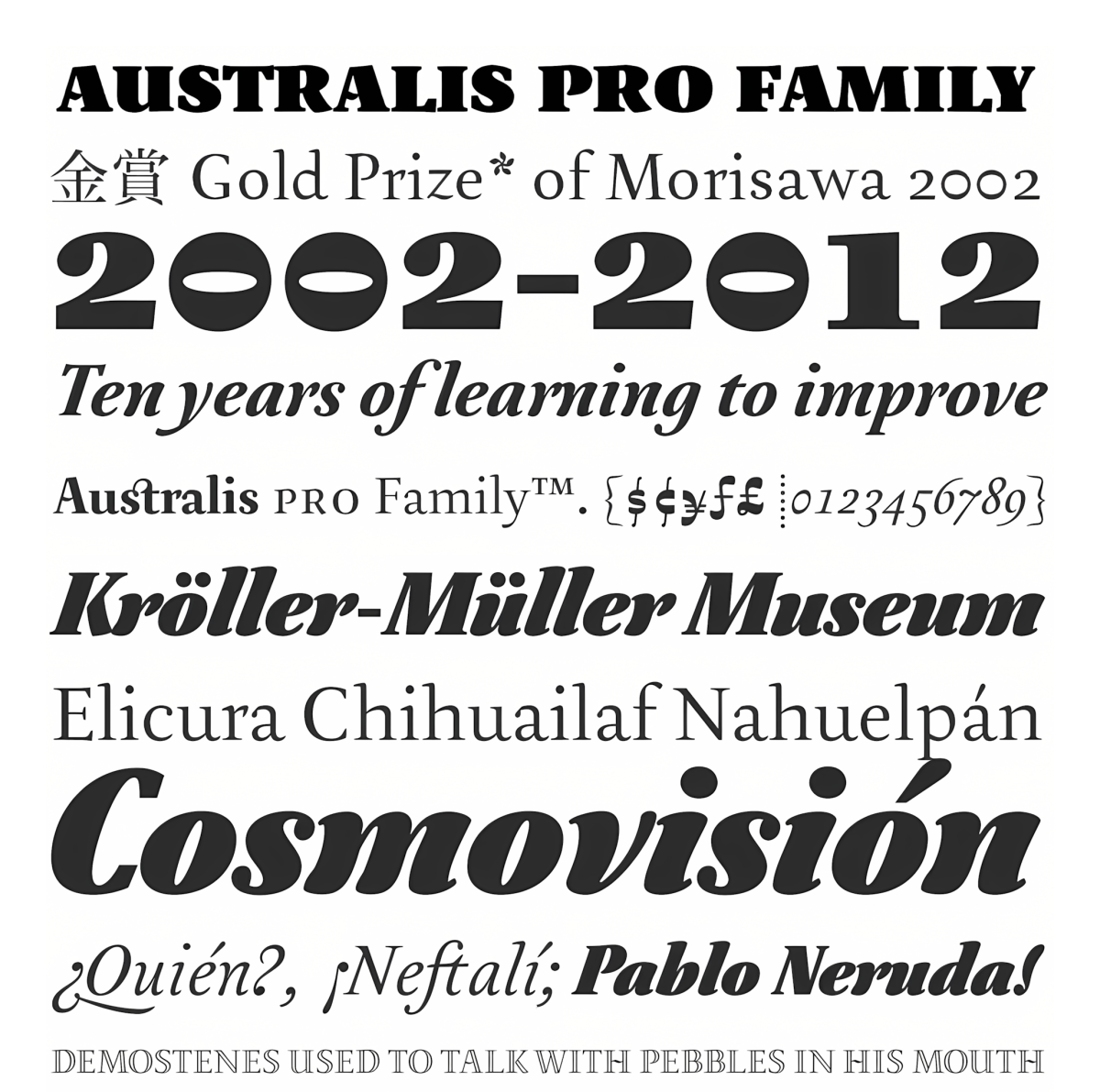 Specimen Australis Pro
