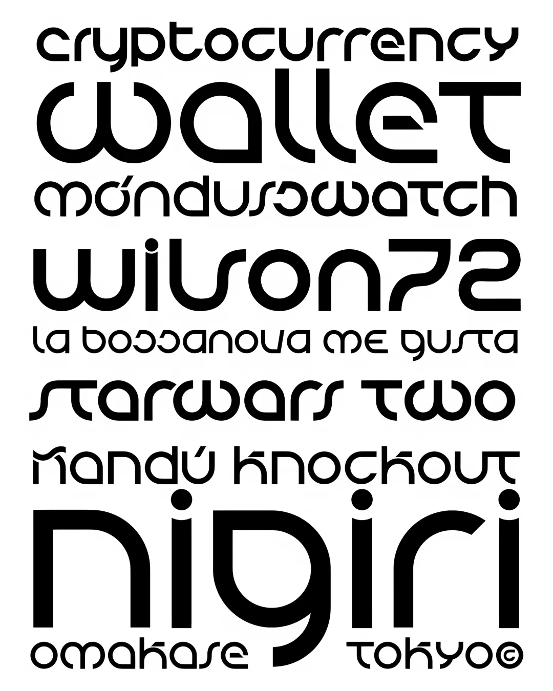 Specimen Tierra Script
