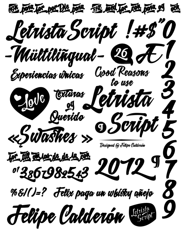 Letrista Script