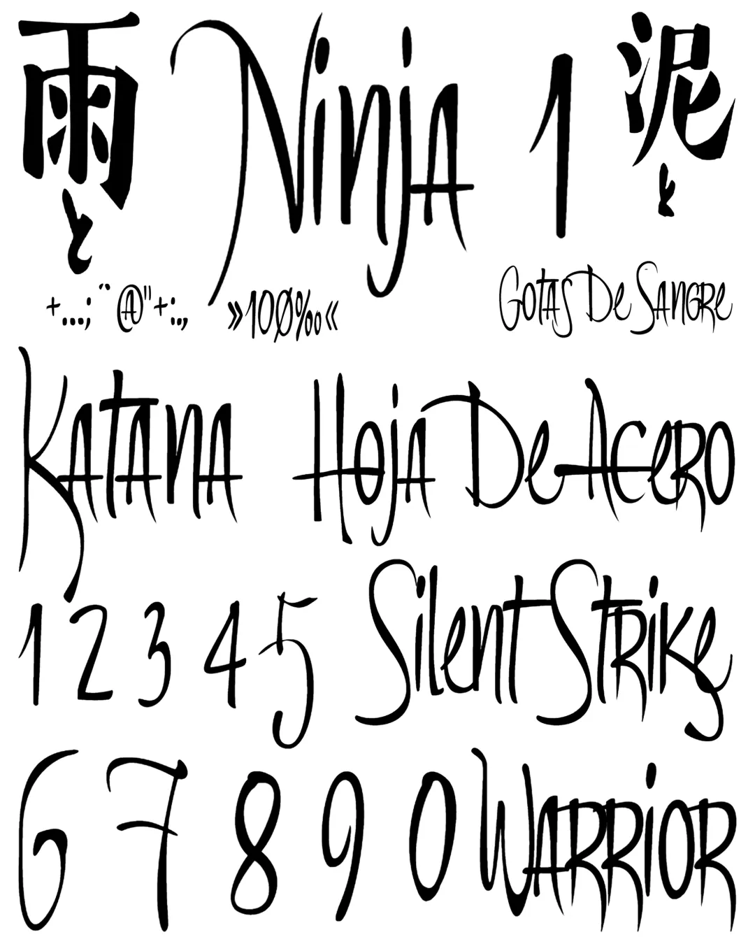 Specimen Ninja 1
