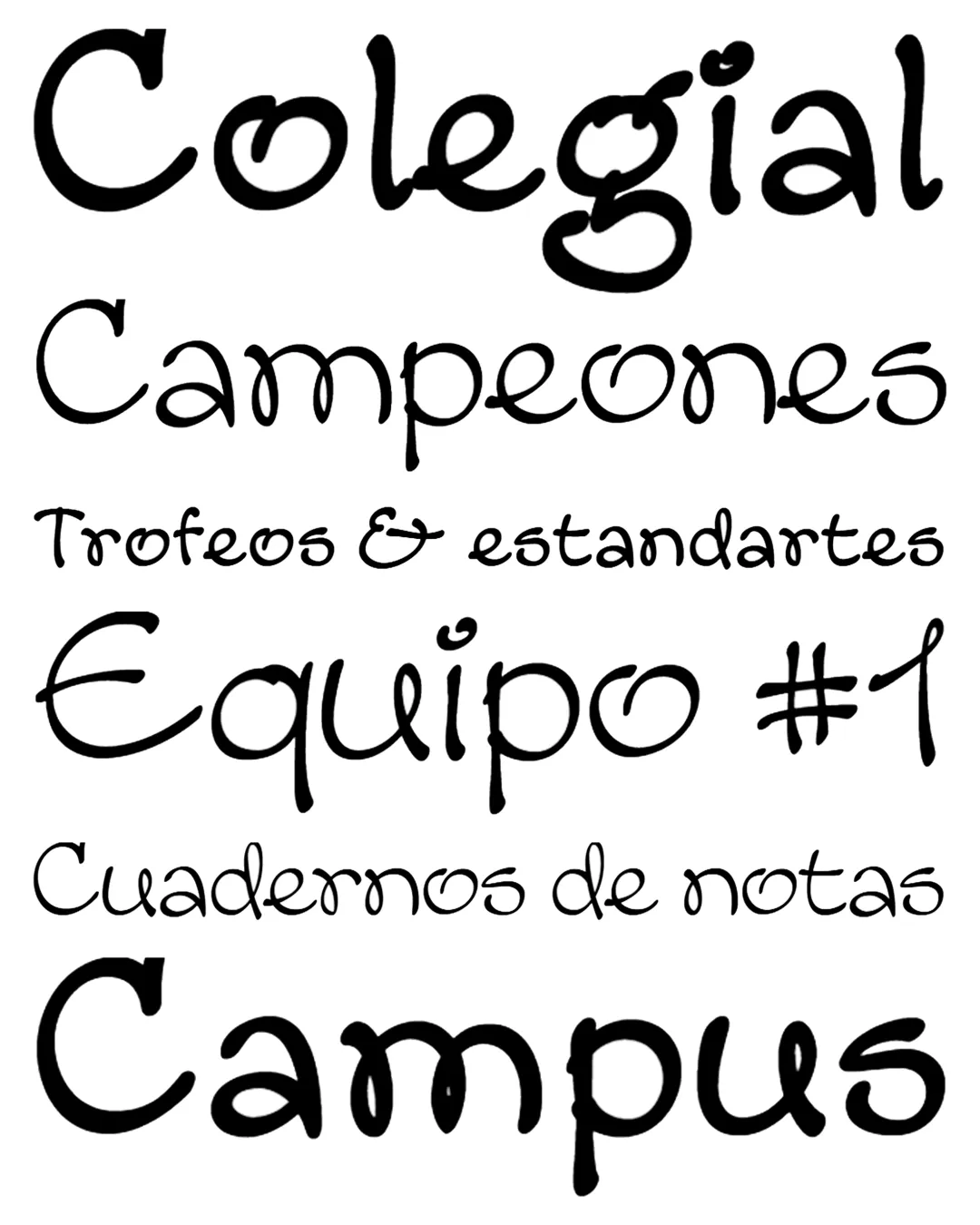 Specimen Colegial