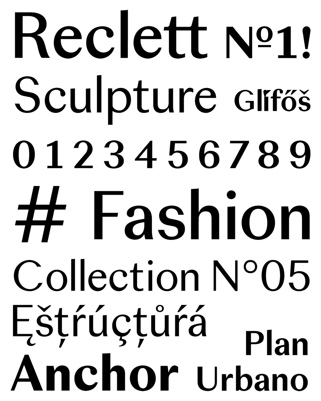 Specimen Reclett