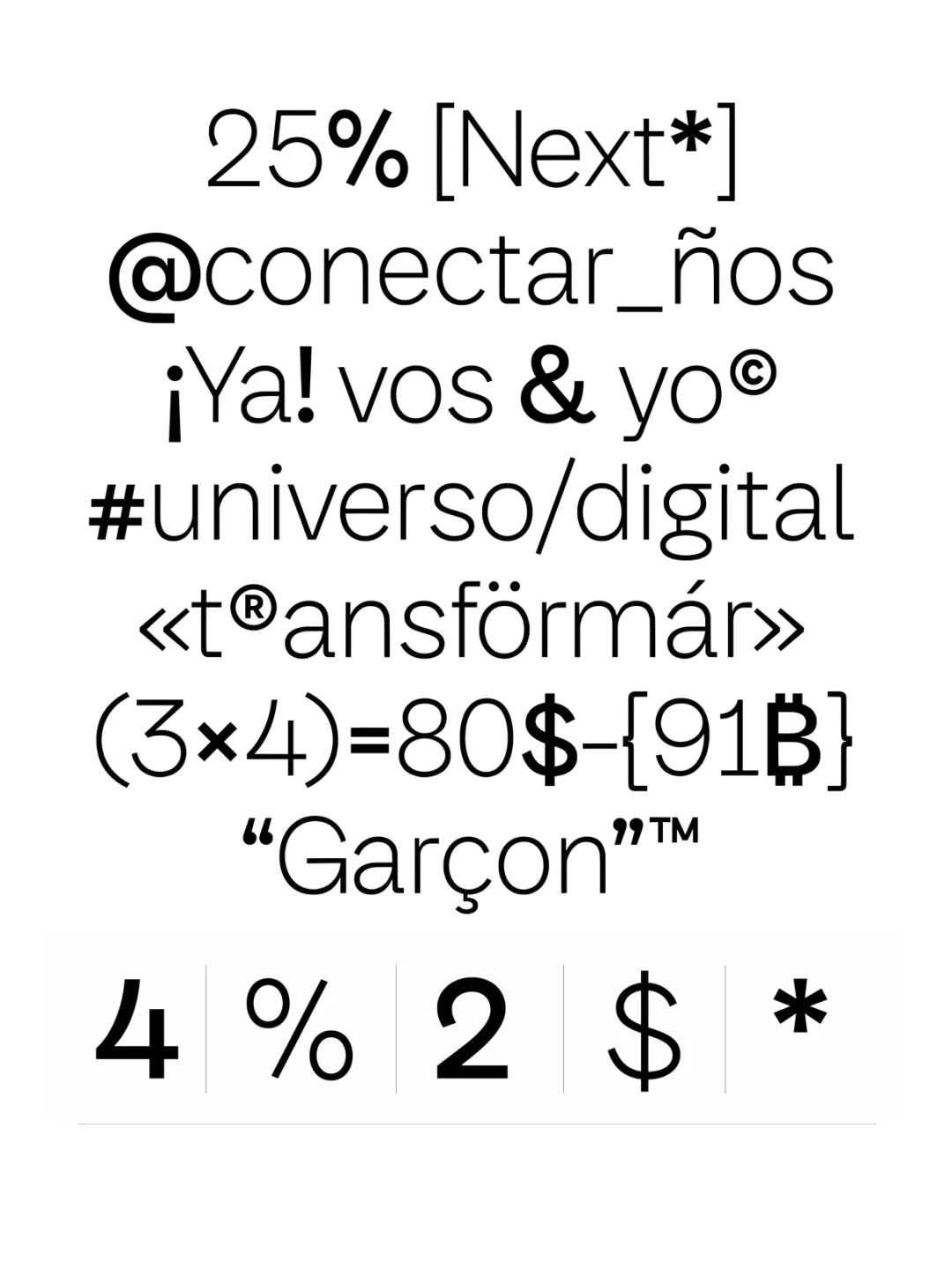 Espécimen Tipográfico
