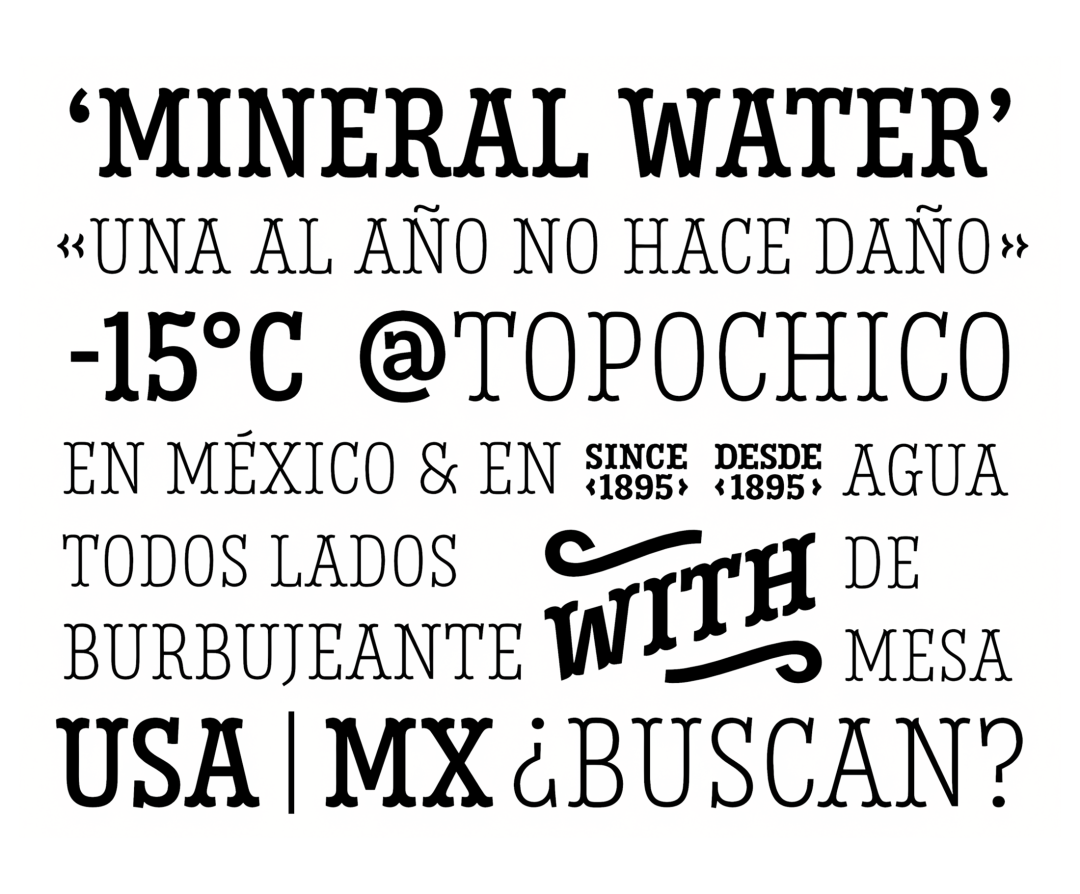 Espécimen Tipográfico