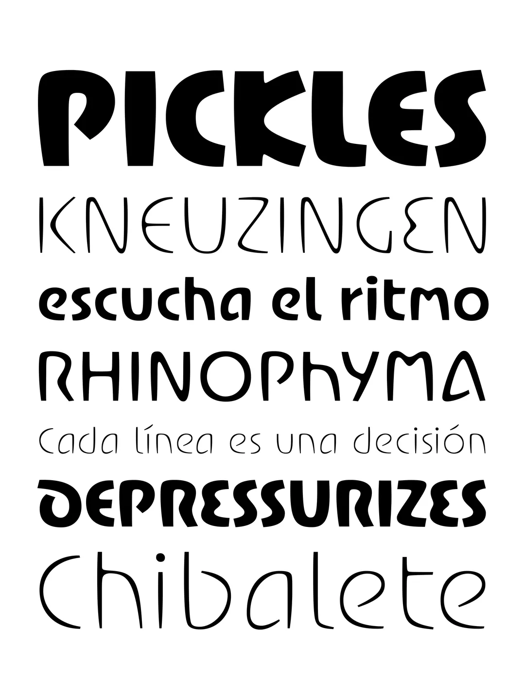 Espécimen Tipográfico