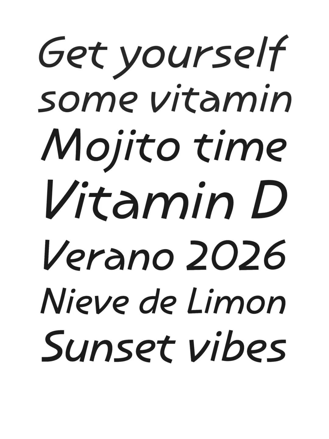 Espécimen Tipográfico