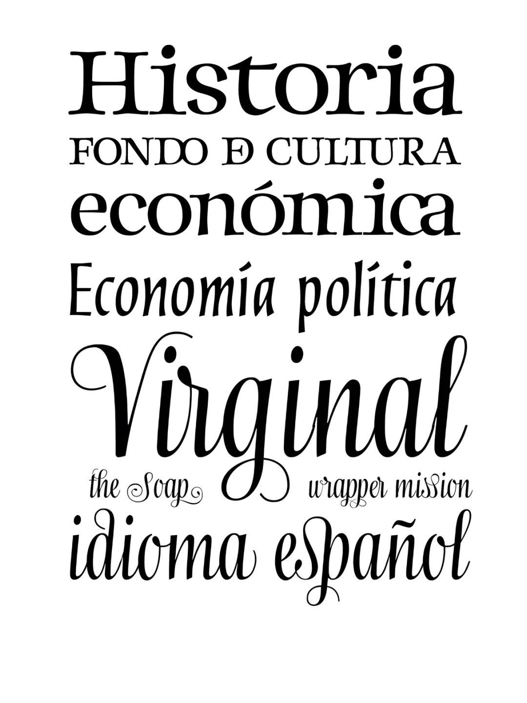 Espécimen Tipográfico
