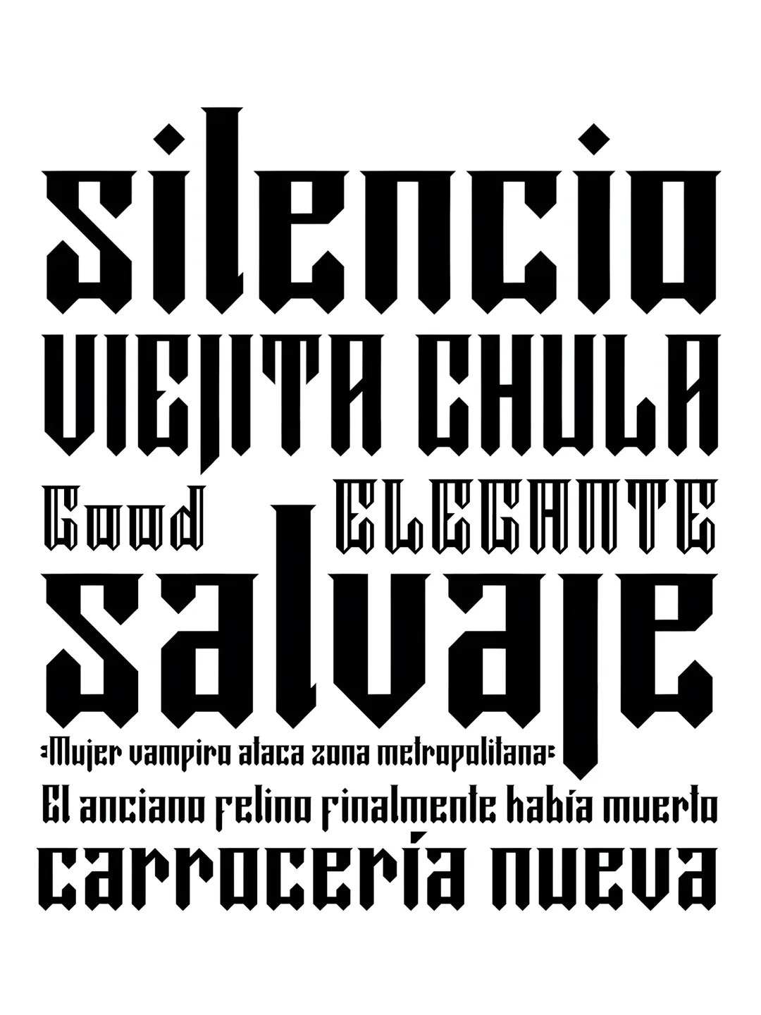 Espécimen Tipográfico
