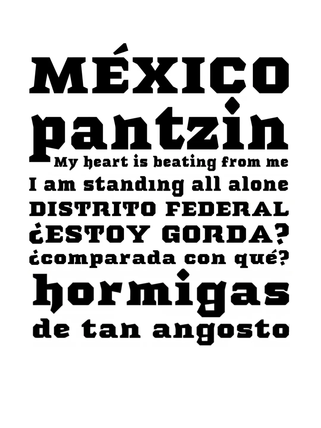 Espécimen Tipográfico