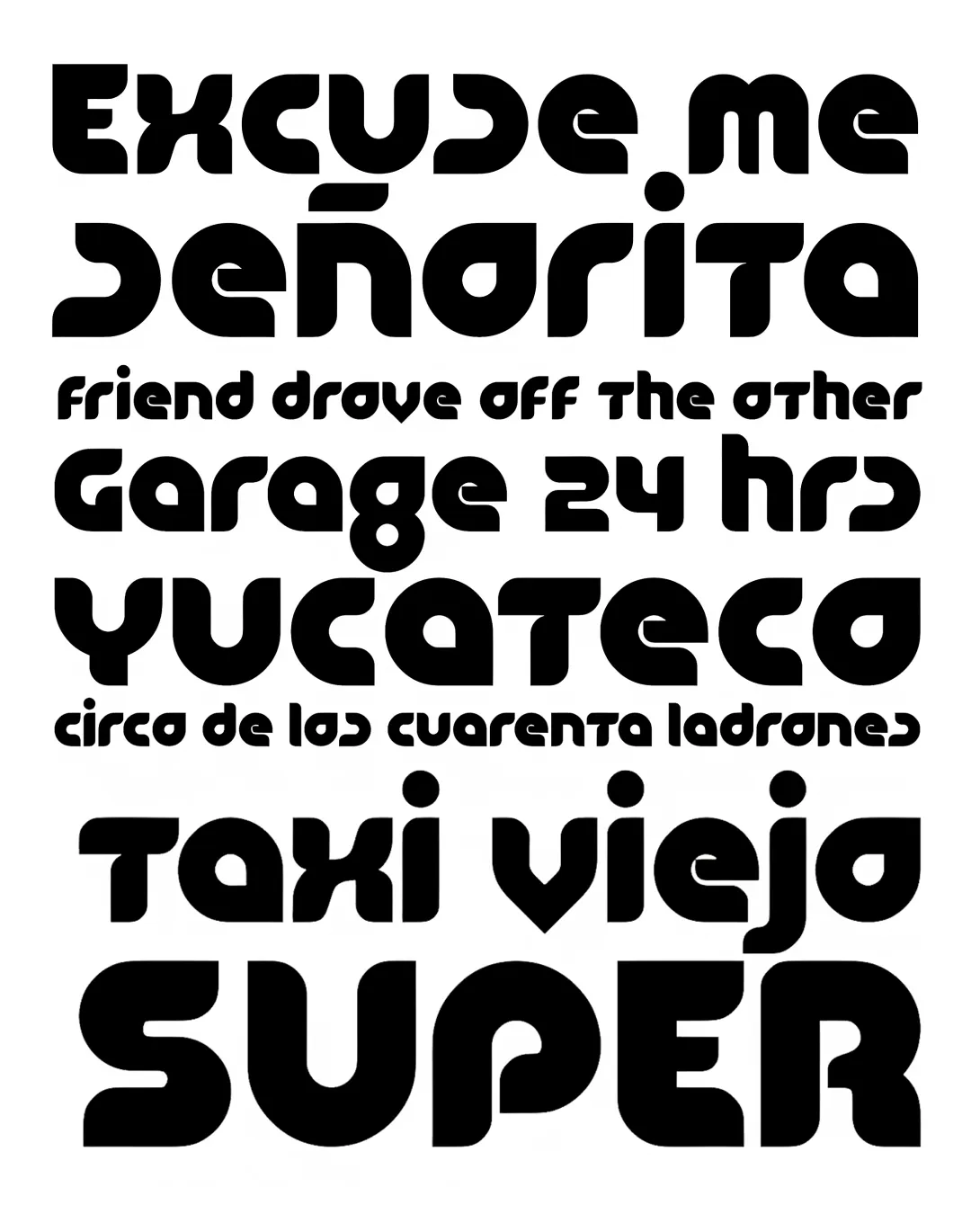 Espécimen Tipográfico