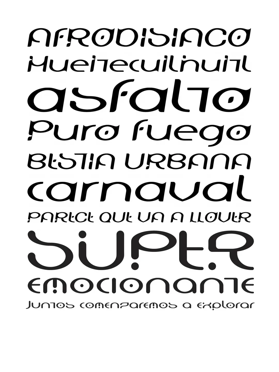Espécimen Tipográfico