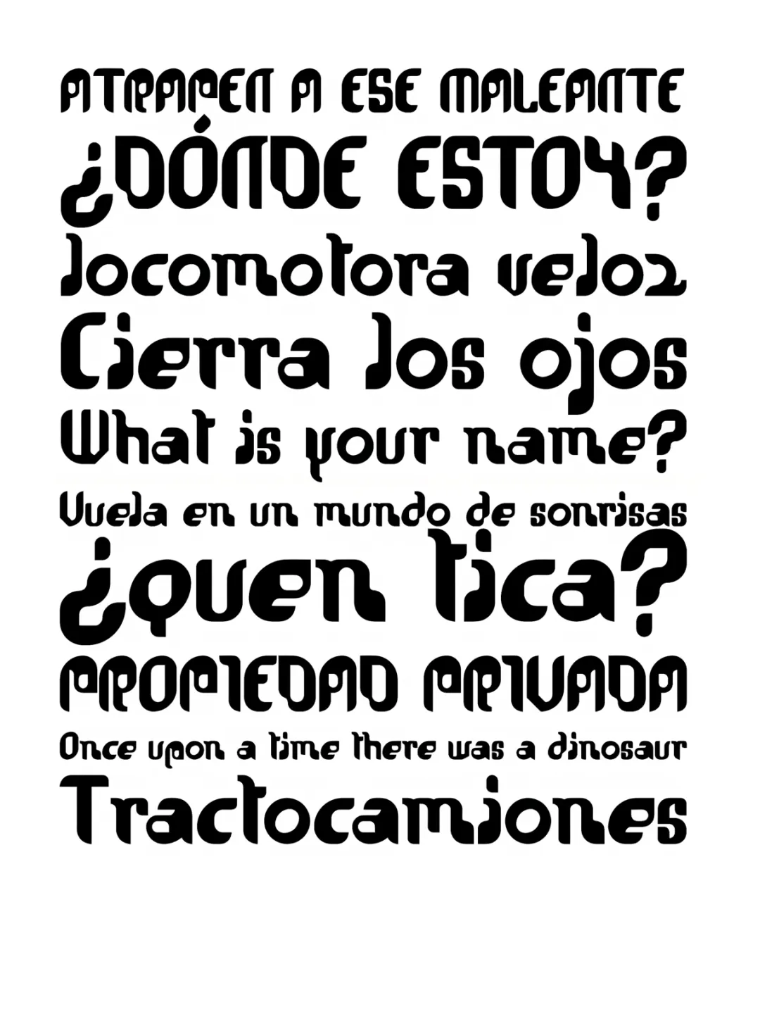 Espécimen Tipográfico