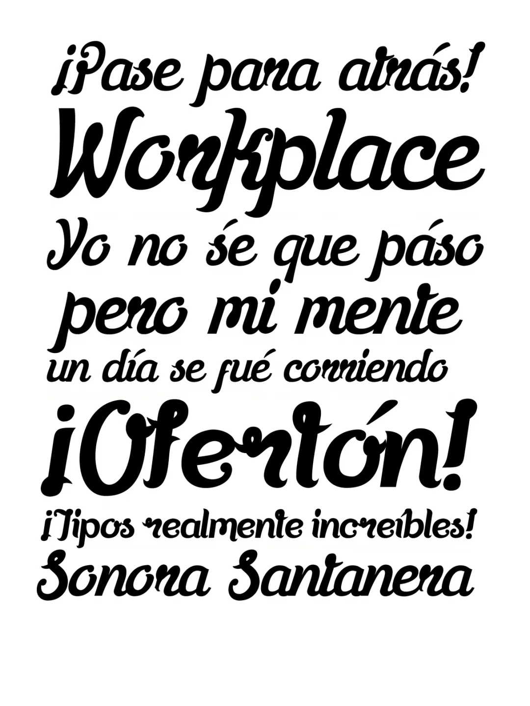 Espécimen Tipográfico