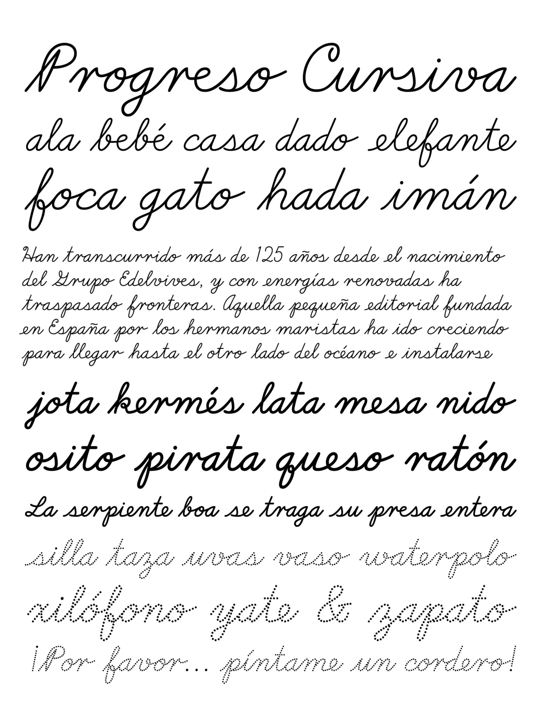 Espécimen Tipográfico