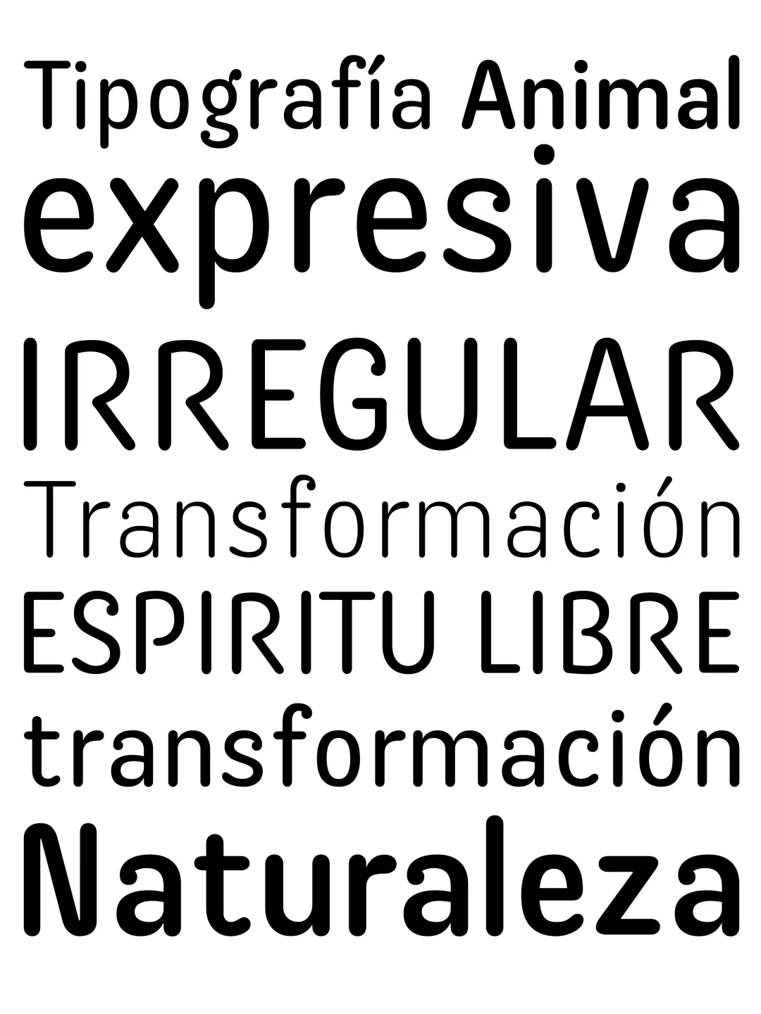 Espécimen Tipográfico