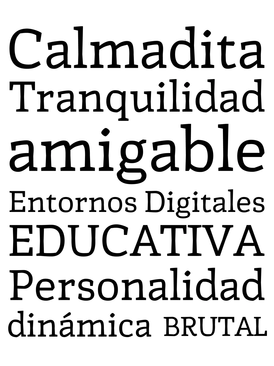 Espécimen Tipográfico