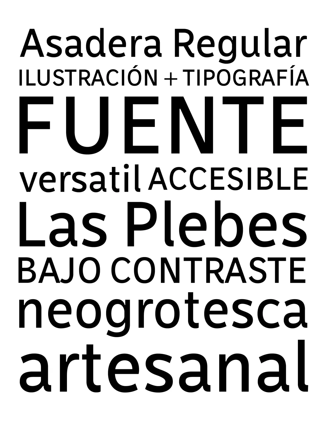 Espécimen Tipográfico