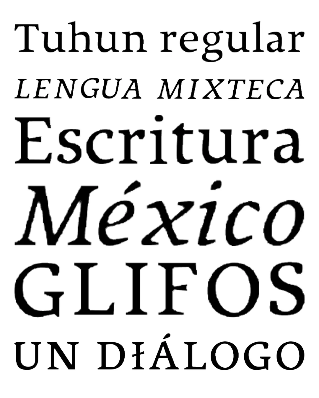 Espécimen Tipográfico