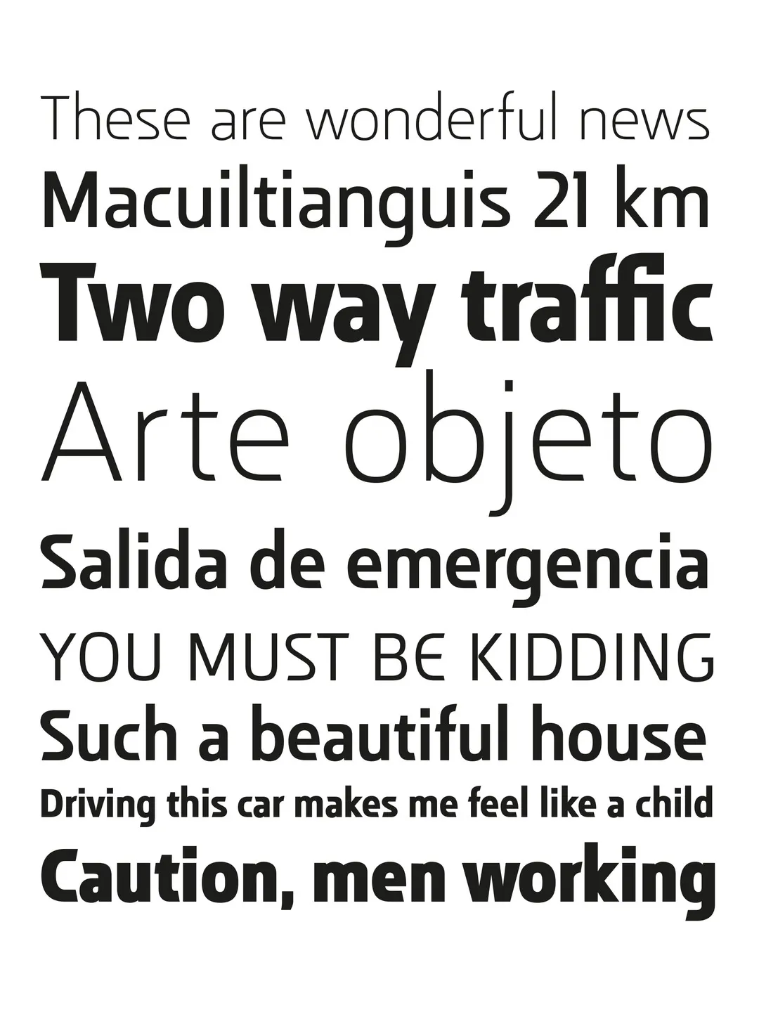 Espécimen Tipográfico