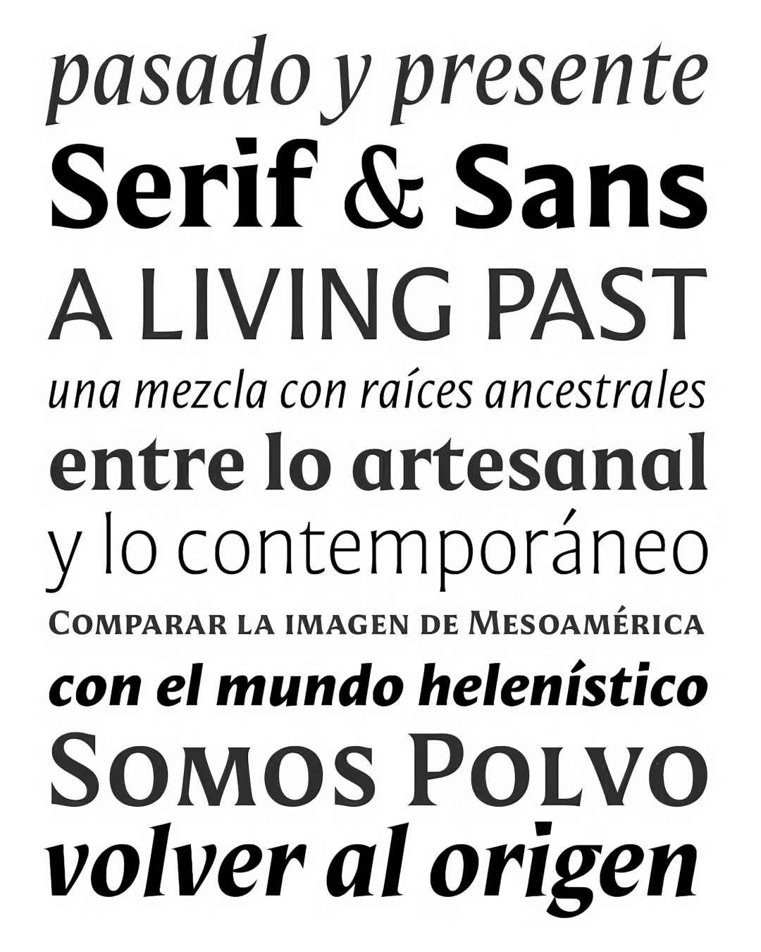 Espécimen Tipográfico