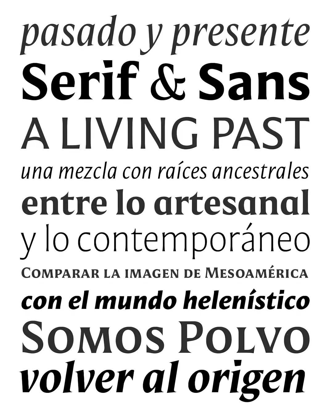 Espécimen Tipográfico
