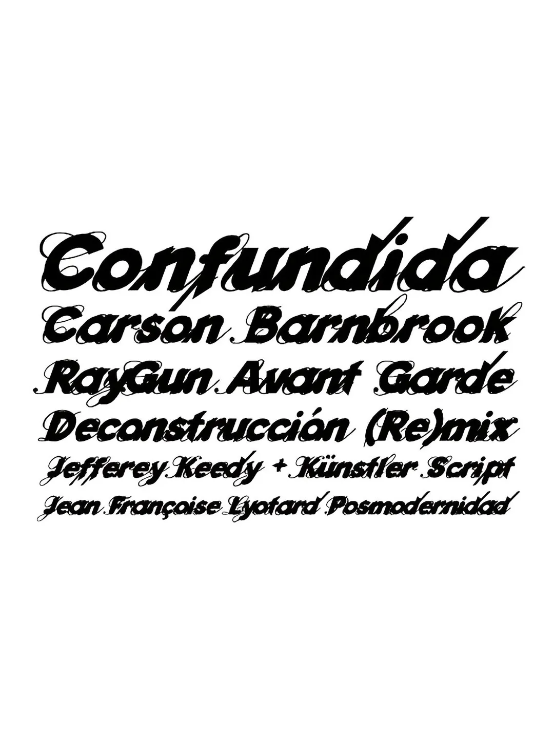 Espécimen Tipográfico