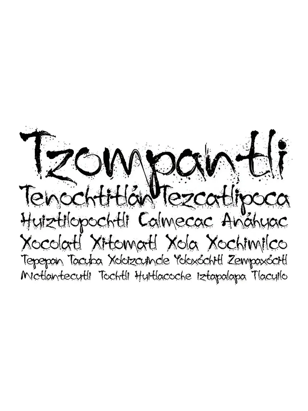 Espécimen Tipográfico