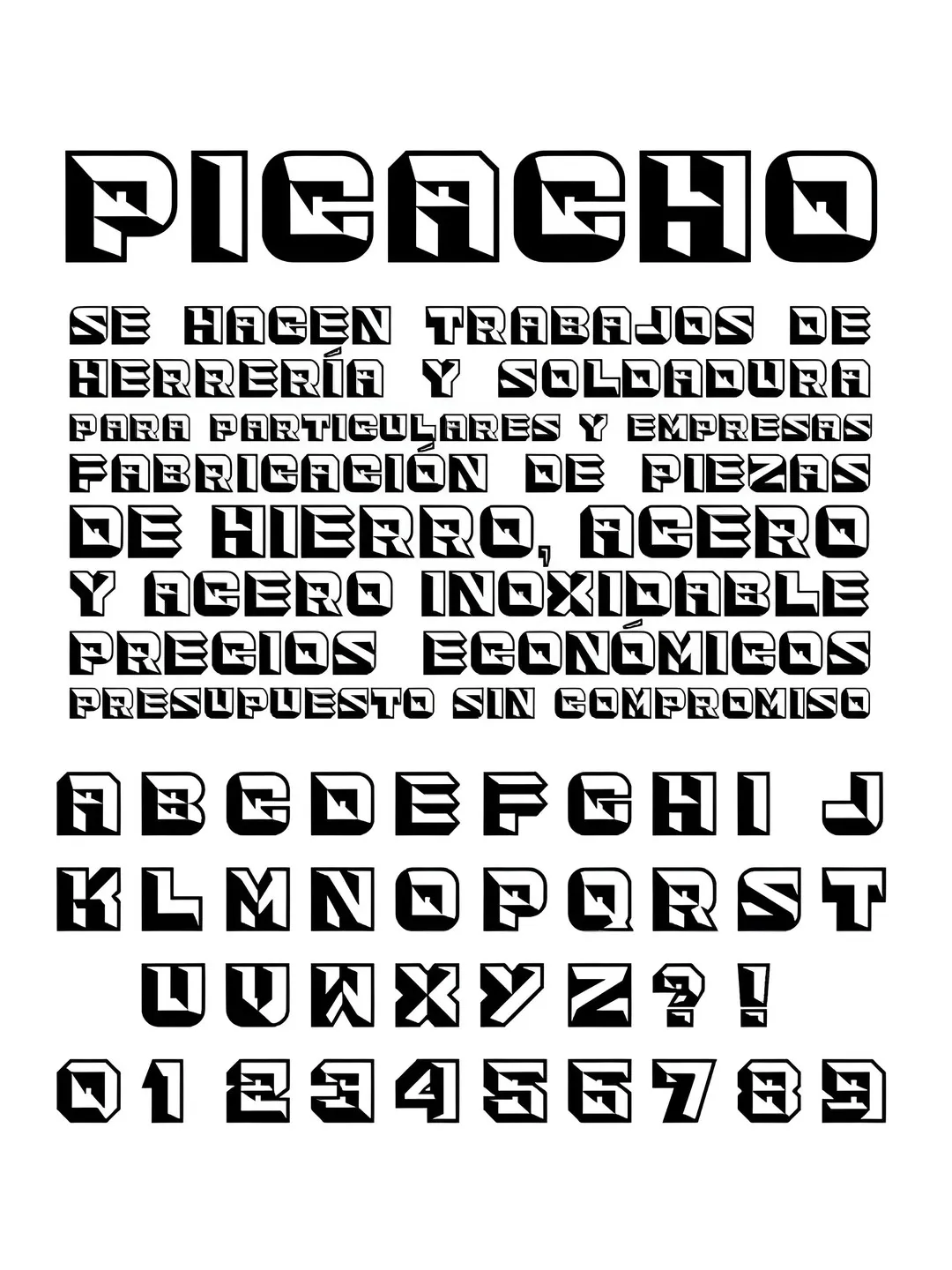 Espécimen Tipográfico